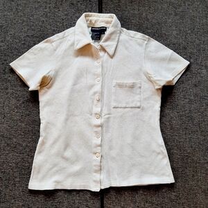 Tristan Cream Short Sleeve Button-Up Shirt